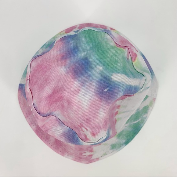 Ardene Tie Dye Yin & Yang Bucket Hat and Faded Black Denim Bucket Hat, One Size - Picture 3 of 16